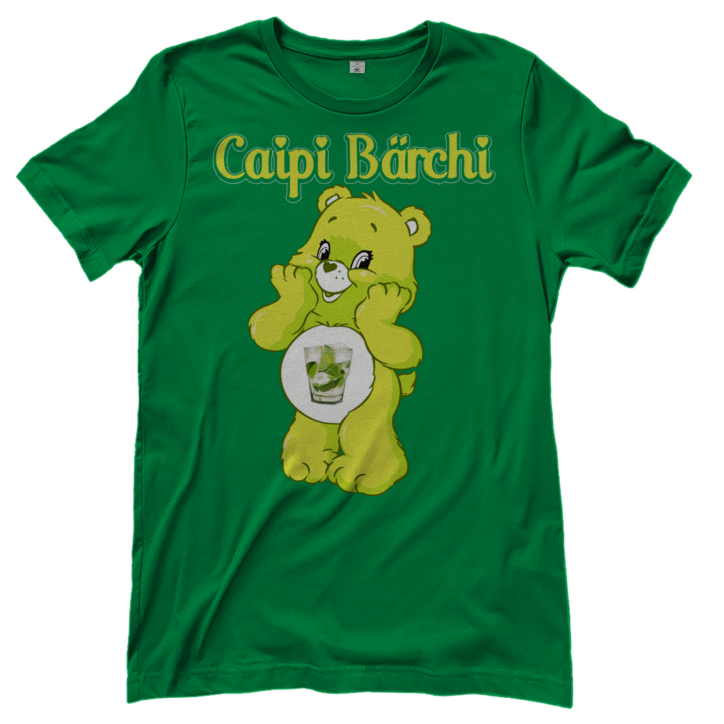 Caipi Bärchi - Glücksbärchi - Damenshirt Kelly Green