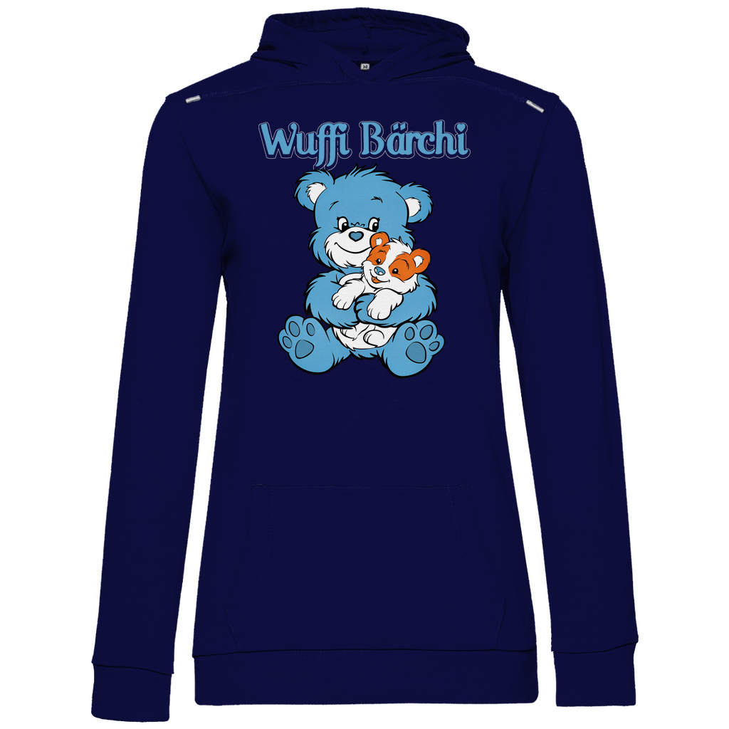 Wuffi Bärchi - Glücksbärchi - Damen Hoodie Navy Blue