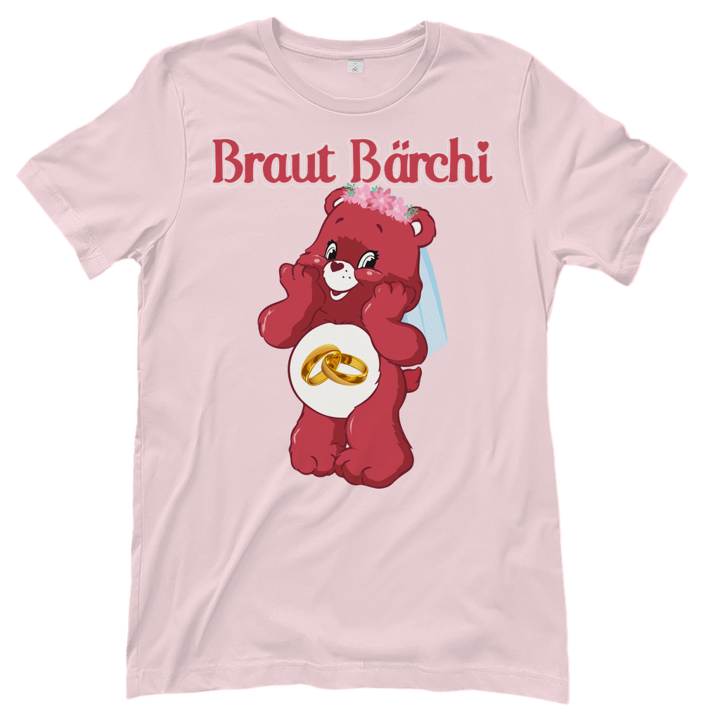 Braut Bärchi - Glücksbärchi - Damenshirt Orchid Pink
