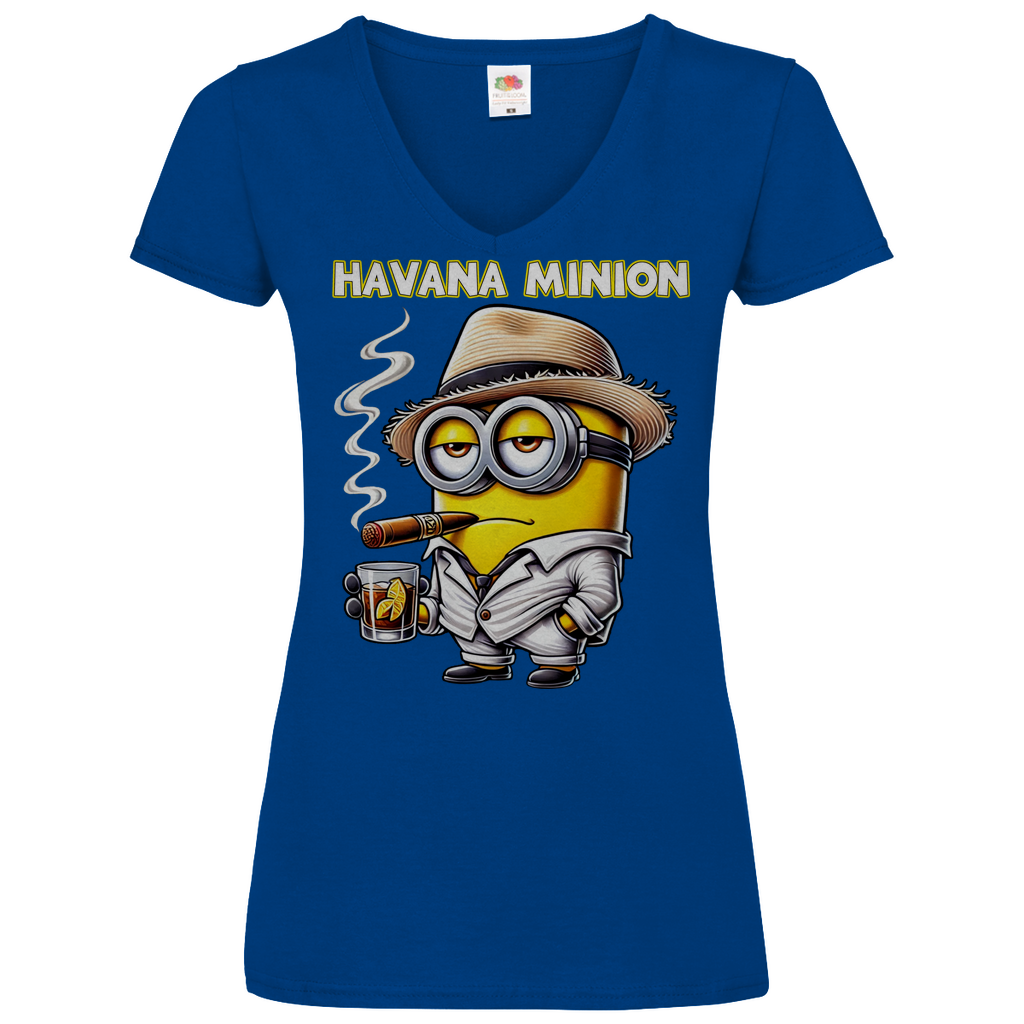 Havana Minion - V-Neck Damenshirt