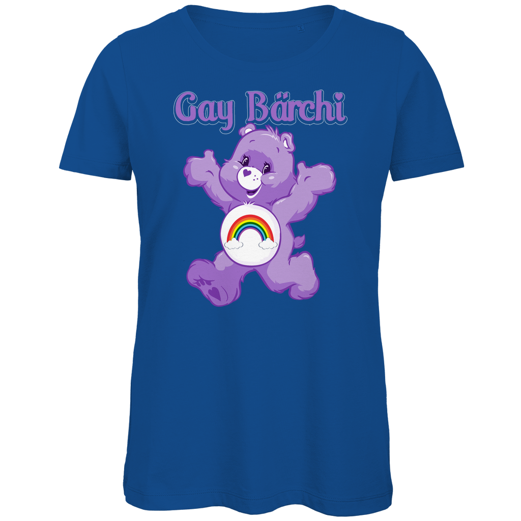 Gay Bärchi - Glücksbärchi - Damen Premium Bio T-Shirt Royal Blue