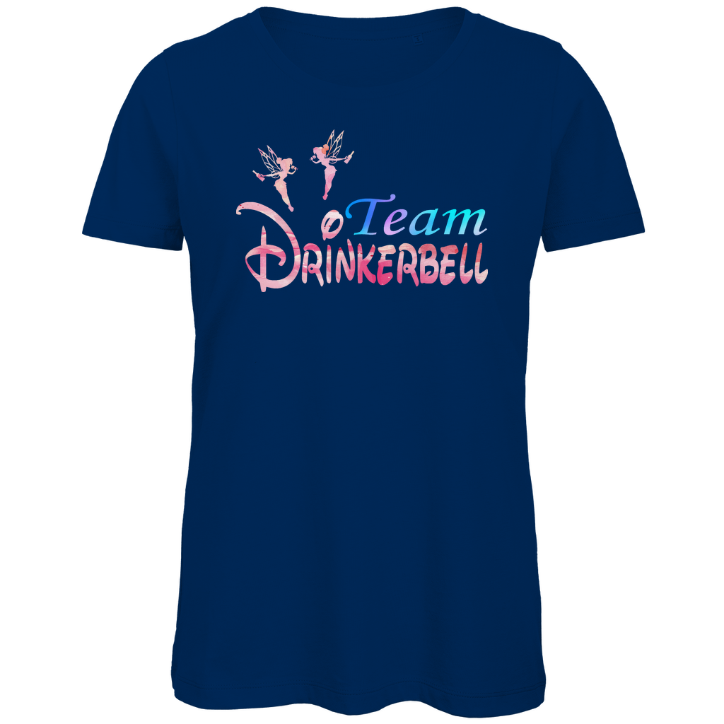 Team Drinkerbell - Damen Premium Bio T-Shirt Navy