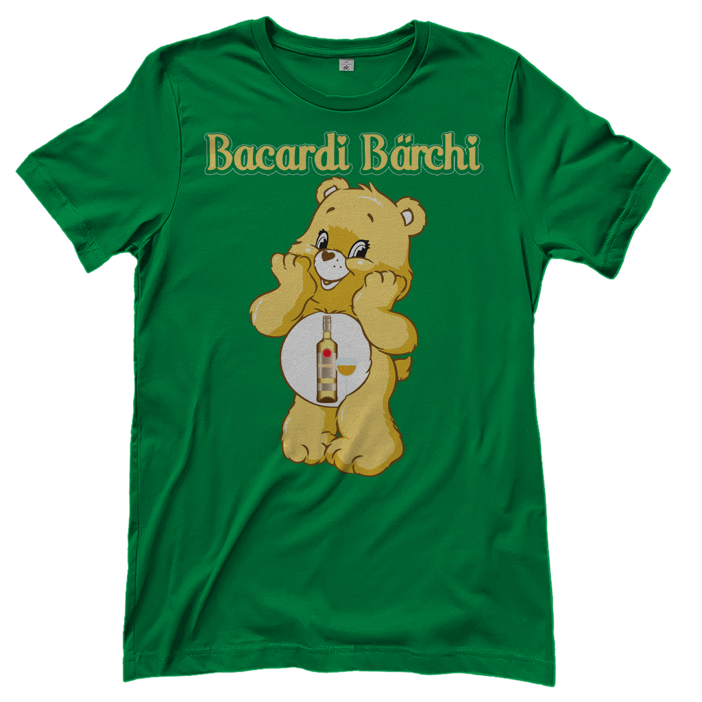 Bacardi Bärchi - Glücksbärchi - Damenshirt Kelly Green