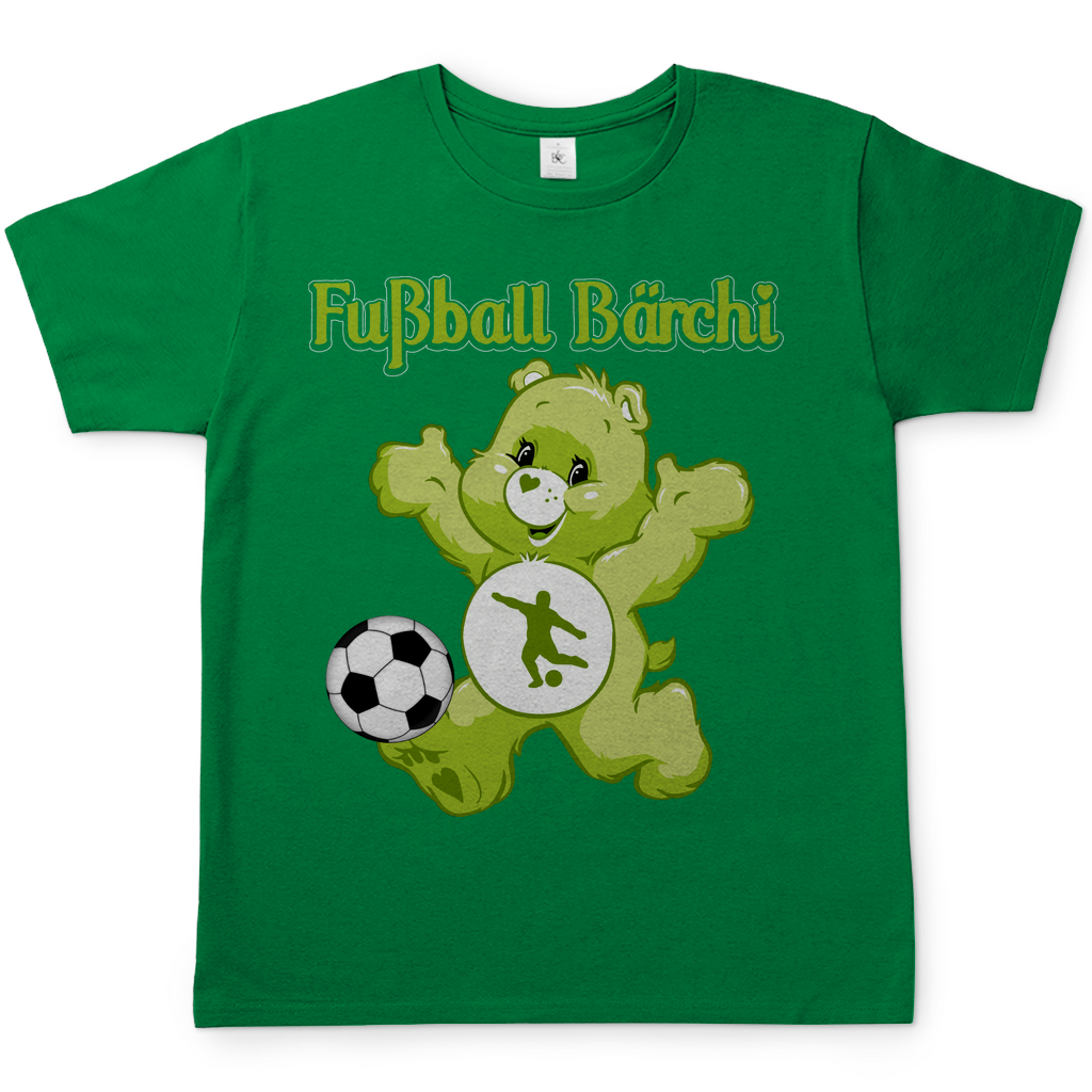 Fußball Bärchi - Glücksbärchi - Herren Shirt Kelly Green
