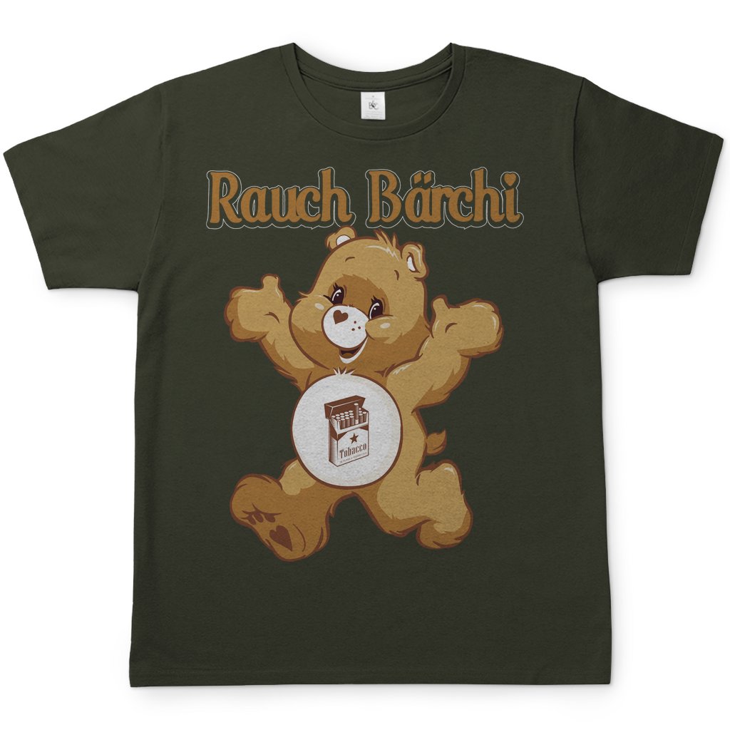 Rauch Bärchi - Glücksbärchi - Herren Shirt Urban Khaki
