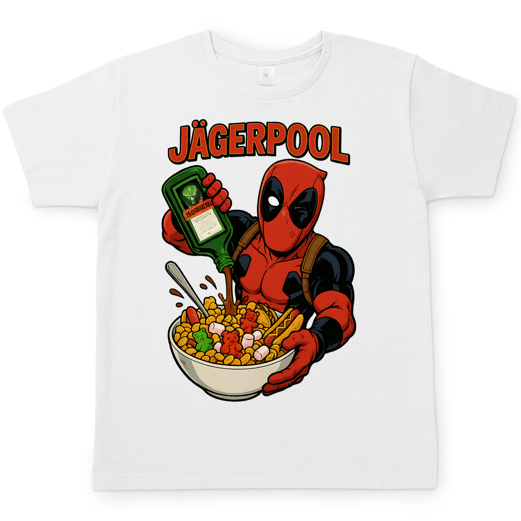 Jägermeister Deadpool Jägerpool - Herren T-Shirt