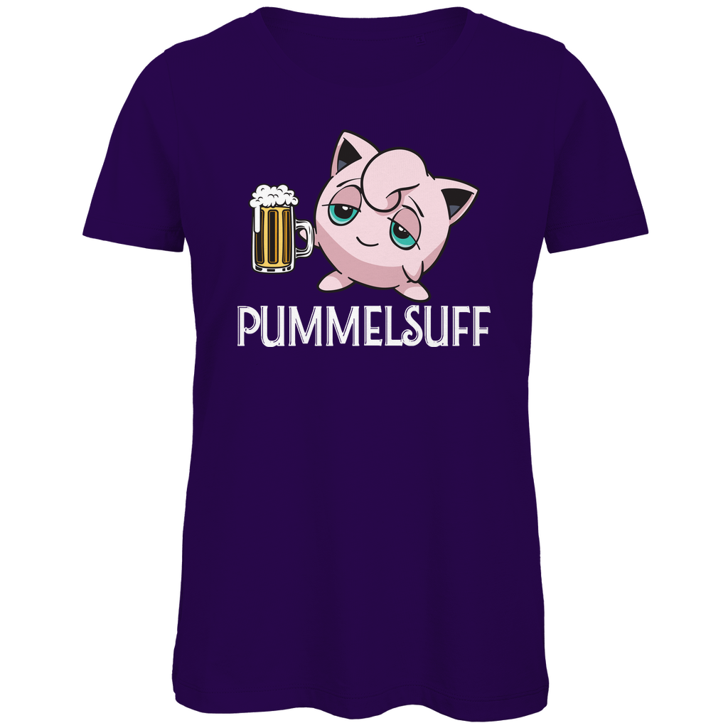 Pummelsuff Pummeluff - Damen Premium Bio T-Shirt Urban Purple