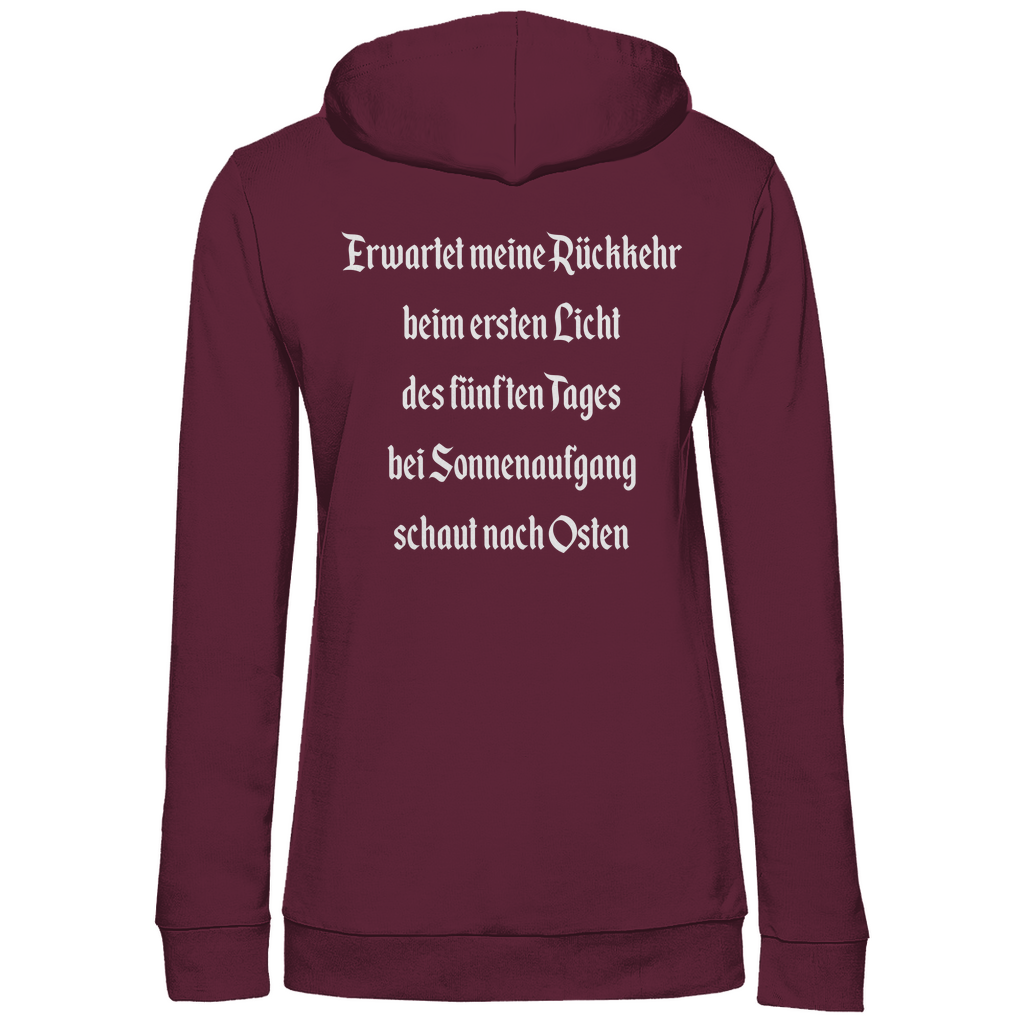 Ich gehe jetzt Bier trinken HDR - Beidseitiger Druck - Damen Hoodie