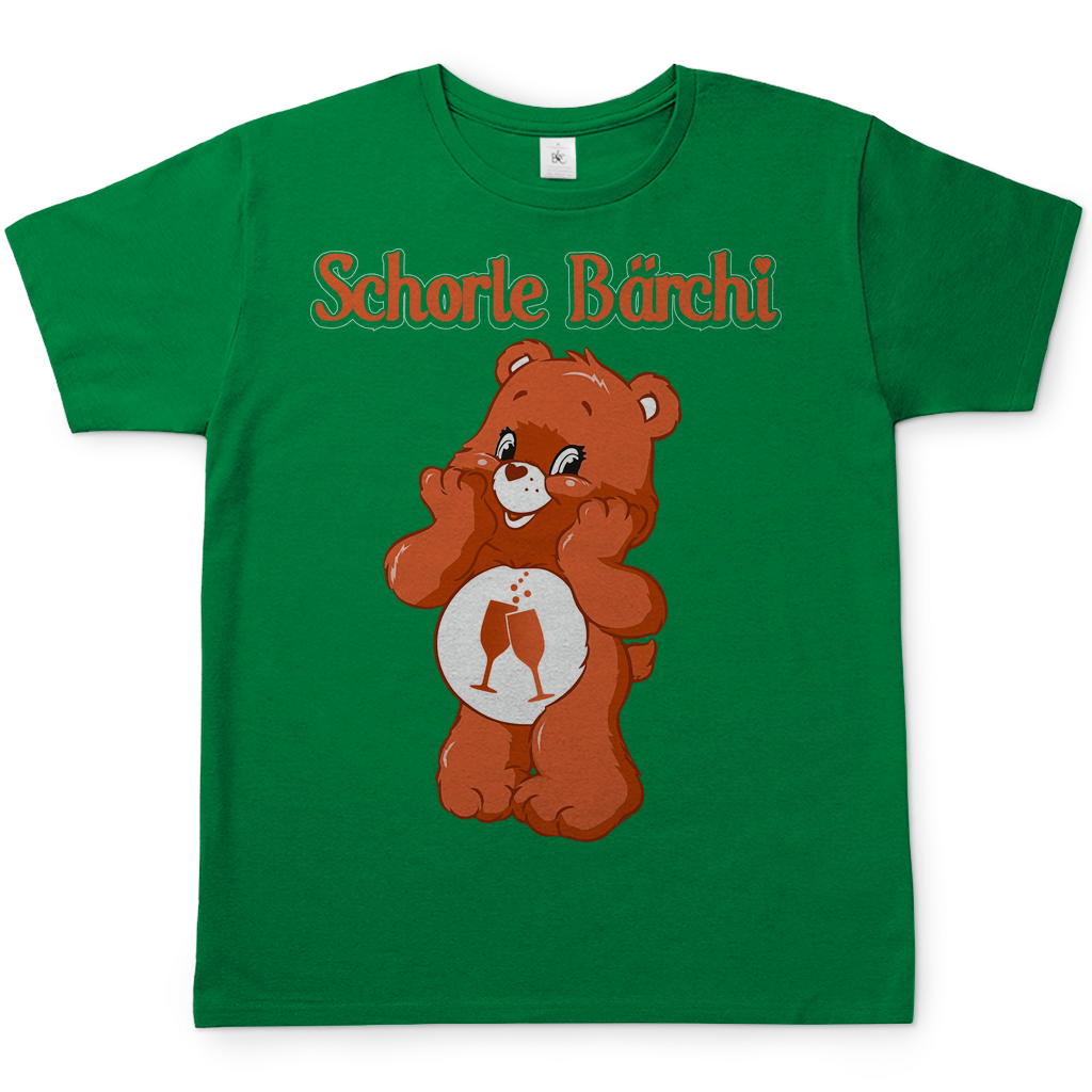 Schorle Bärchi - Glücksbärchi - Herren Shirt Kelly Green