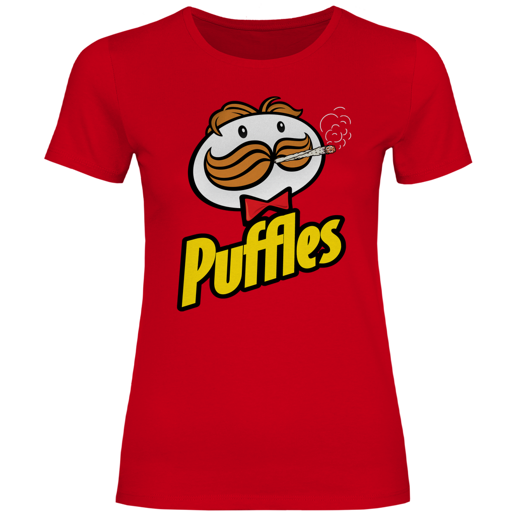 Puffles - Damenshirt Red