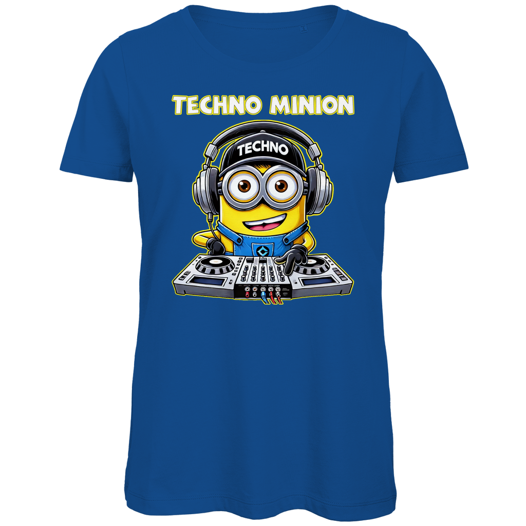 Techno Minion - Damen Premium Bio T-Shirt