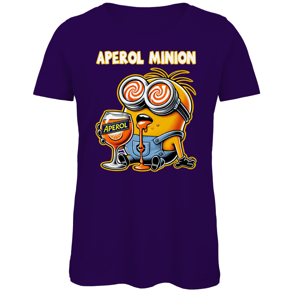 Aperol Minion - Damen Premium Bio T-Shirt