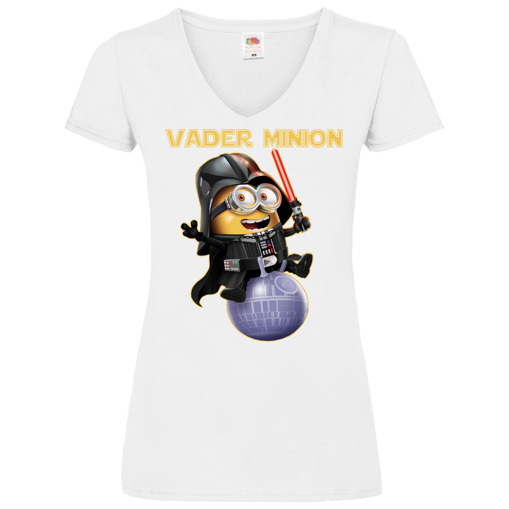Vader Minion - V-Neck Damenshirt