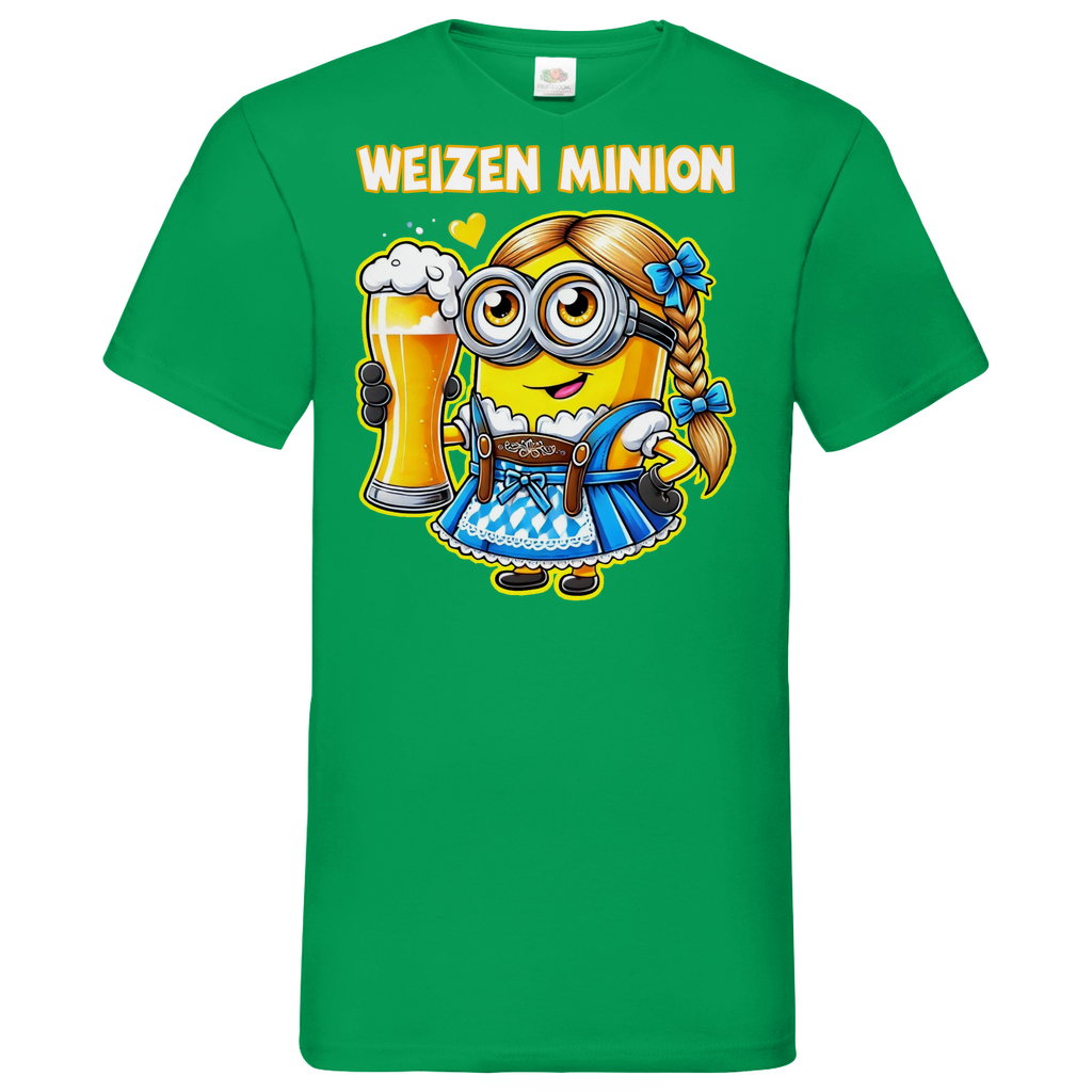 Weizen Minion - Herren V-Neck Shirt