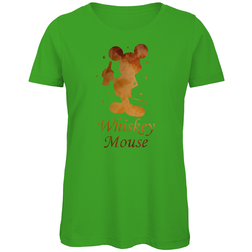 Mond Prinzessin - Whiskey Mouse - Damen Premium Bio T-Shirt Real Green