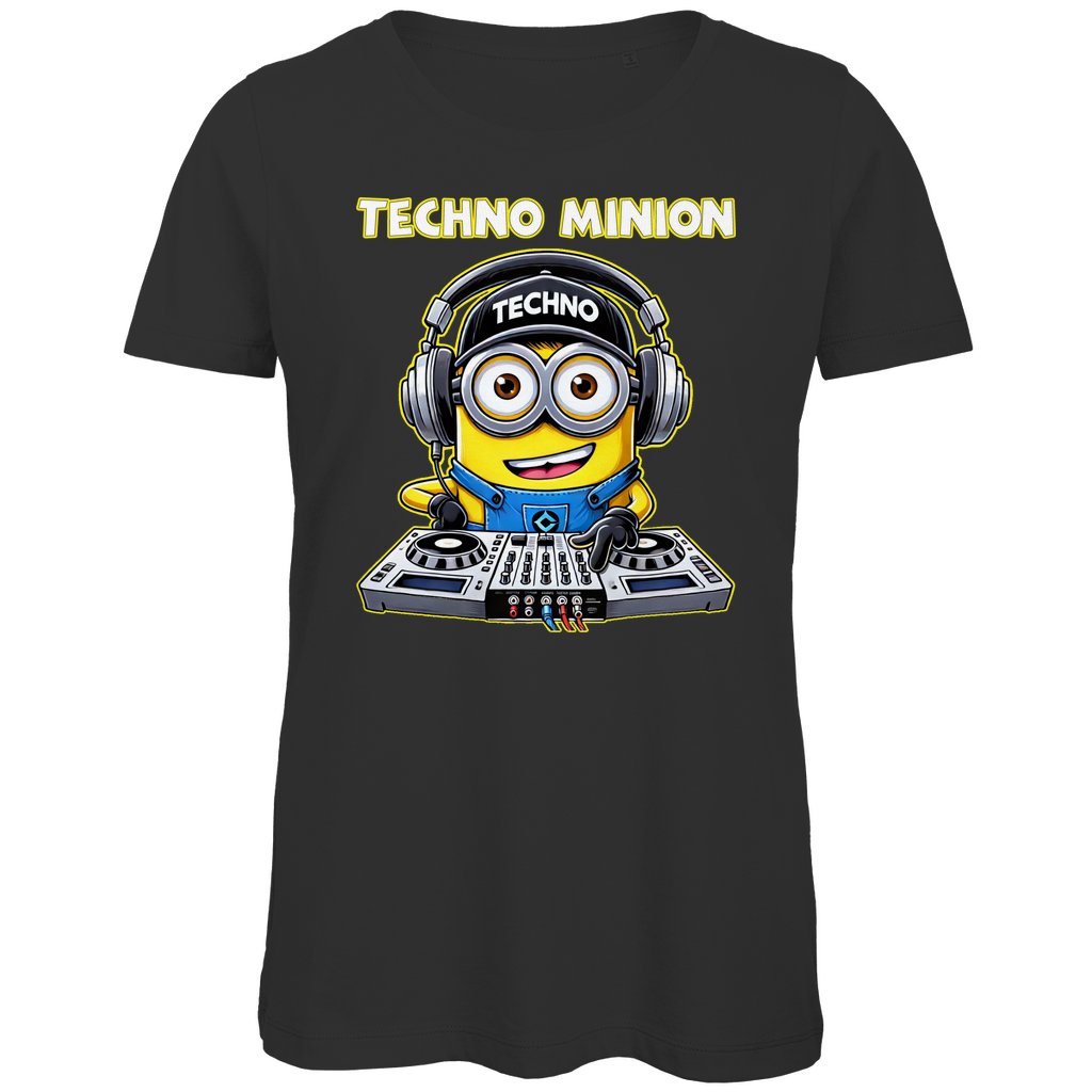 Techno Minion - Damen Premium Bio T-Shirt