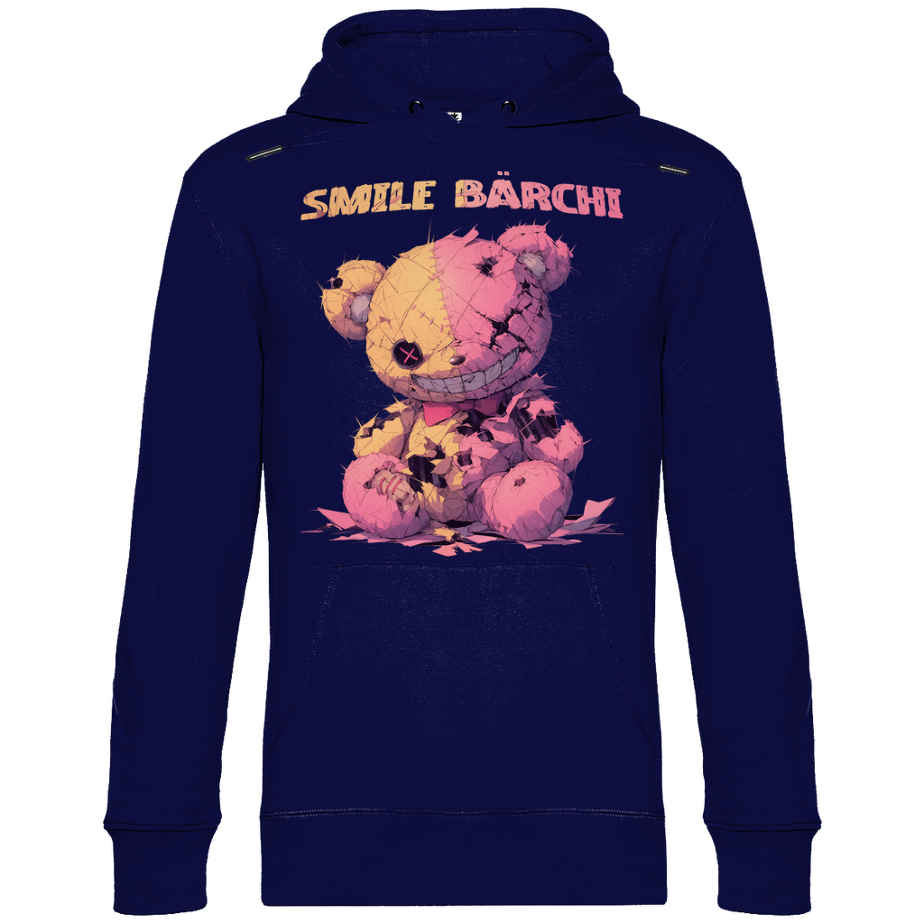 Smile Bärchi - Unisex Hoodie Navy Blue