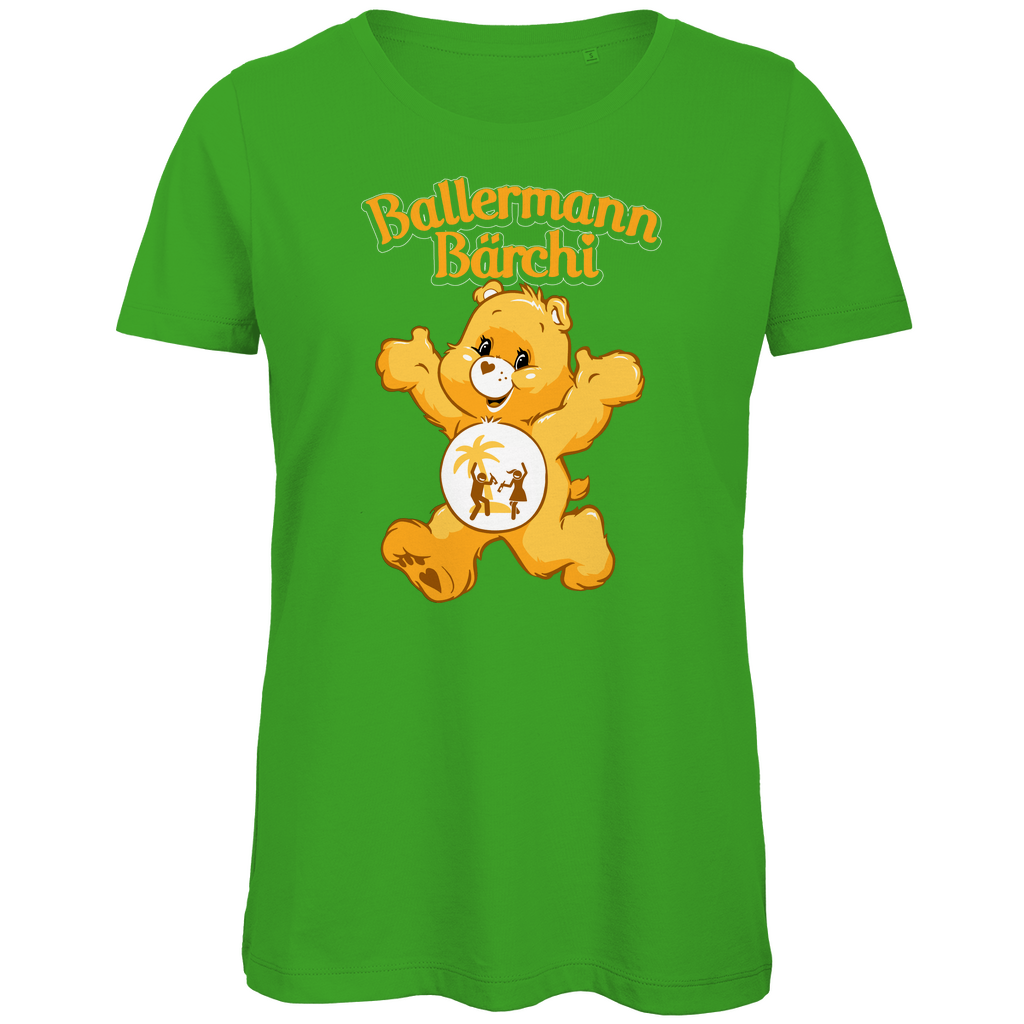 Ballermann Bärchi - Glücksbärchi - Damen Premium Bio T-Shirt Real Green