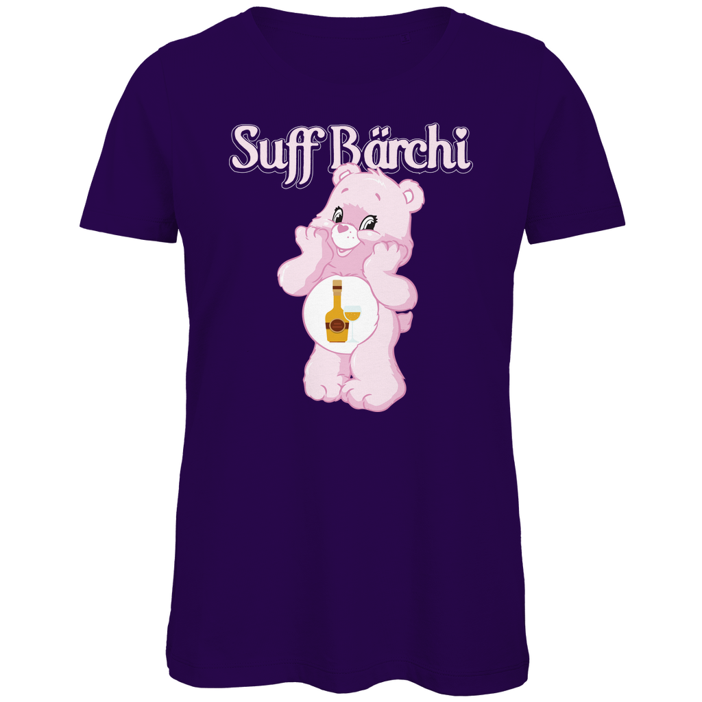 Suff Bärchi - Glücksbärchi - Damen Premium Bio T-Shirt Urban Purple