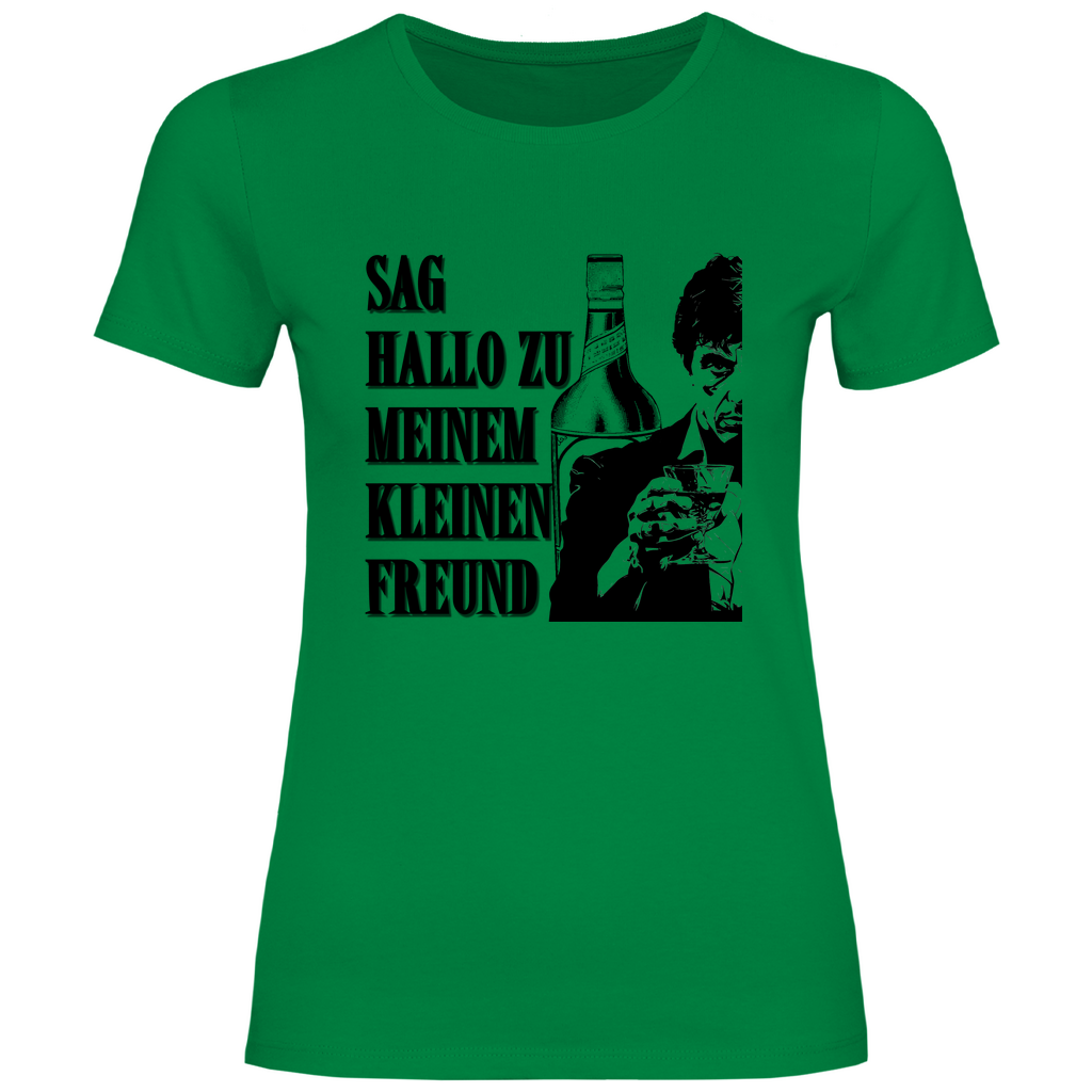 Sag Hallo zu meinem kleinen Freund - Damenshirt Kelly Green