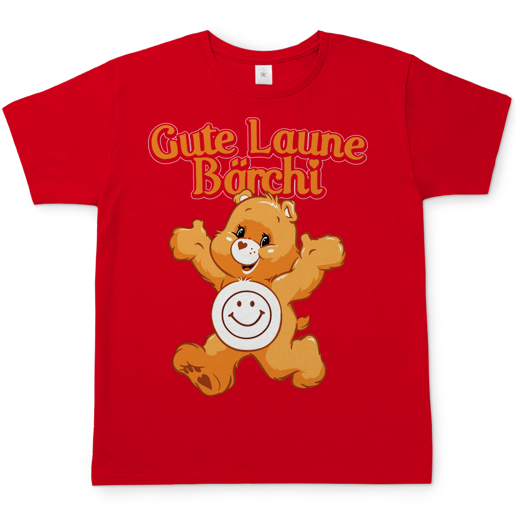 Gute Laune Bärchi - Glücksbärchi - Herren Shirt Red