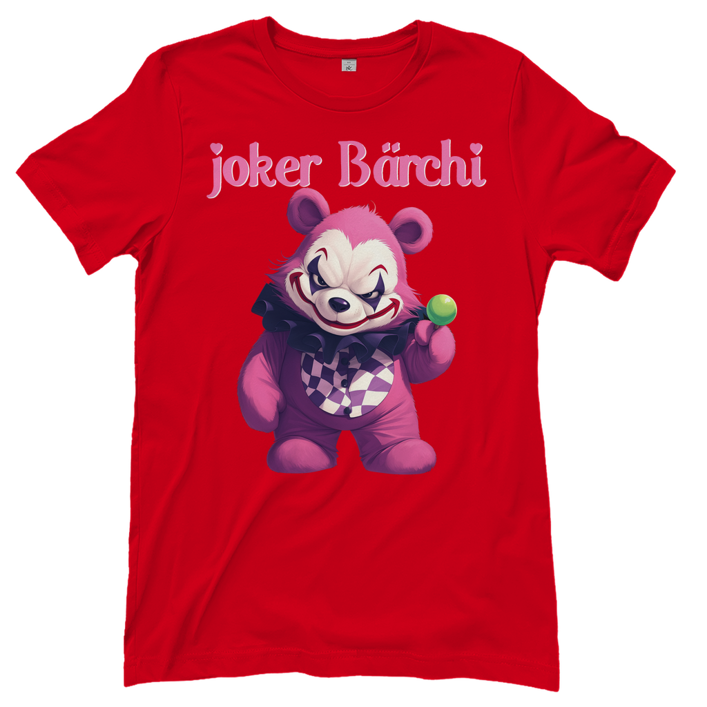 Joker Bärchi - Glücksbärchi - Damenshirt Red