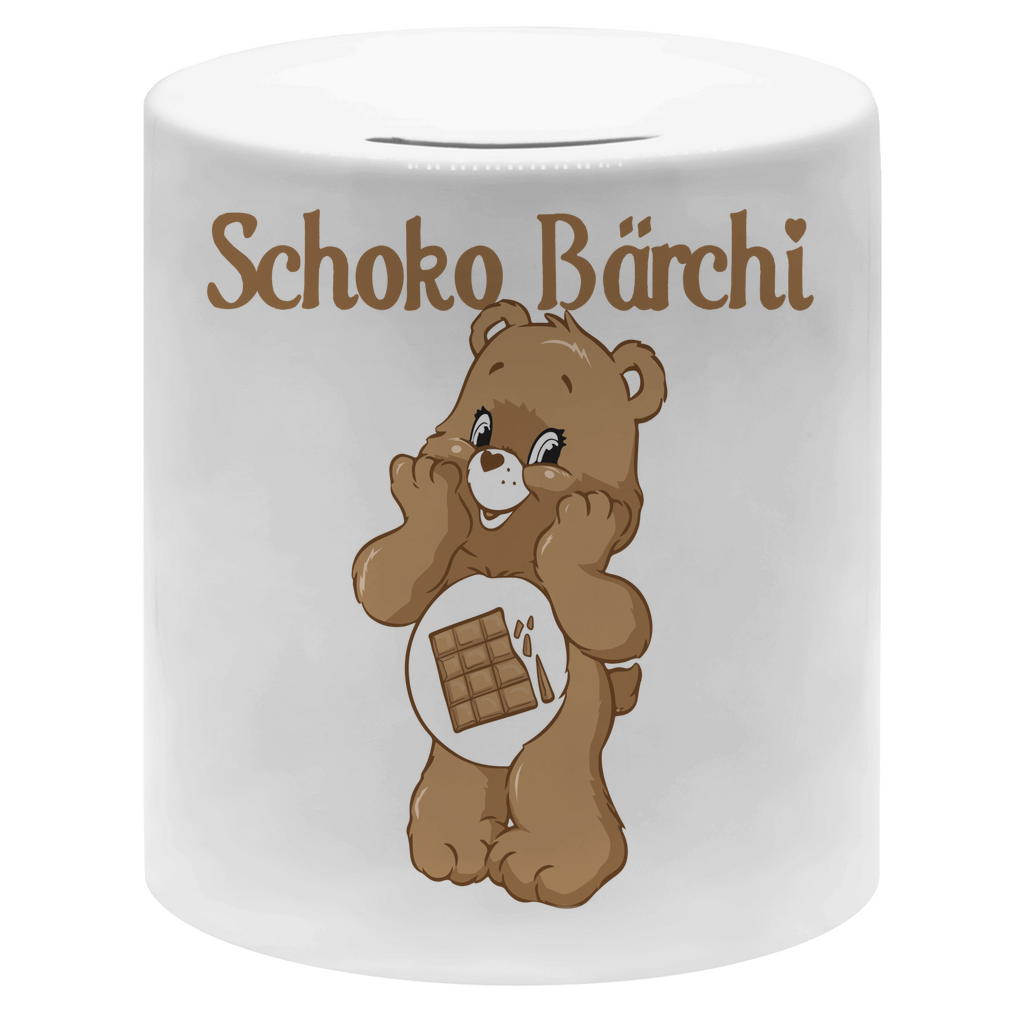 Schoko Bärchi - Glücksbärchi - Sparbüchse Money Box White Einheitsgröße
