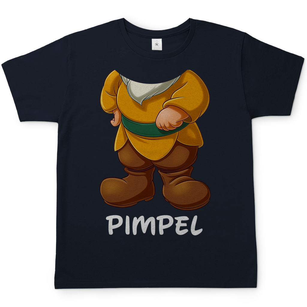 Schneewittchen und die 7 Zwerge - Pimpel - Herren Shirt Navy