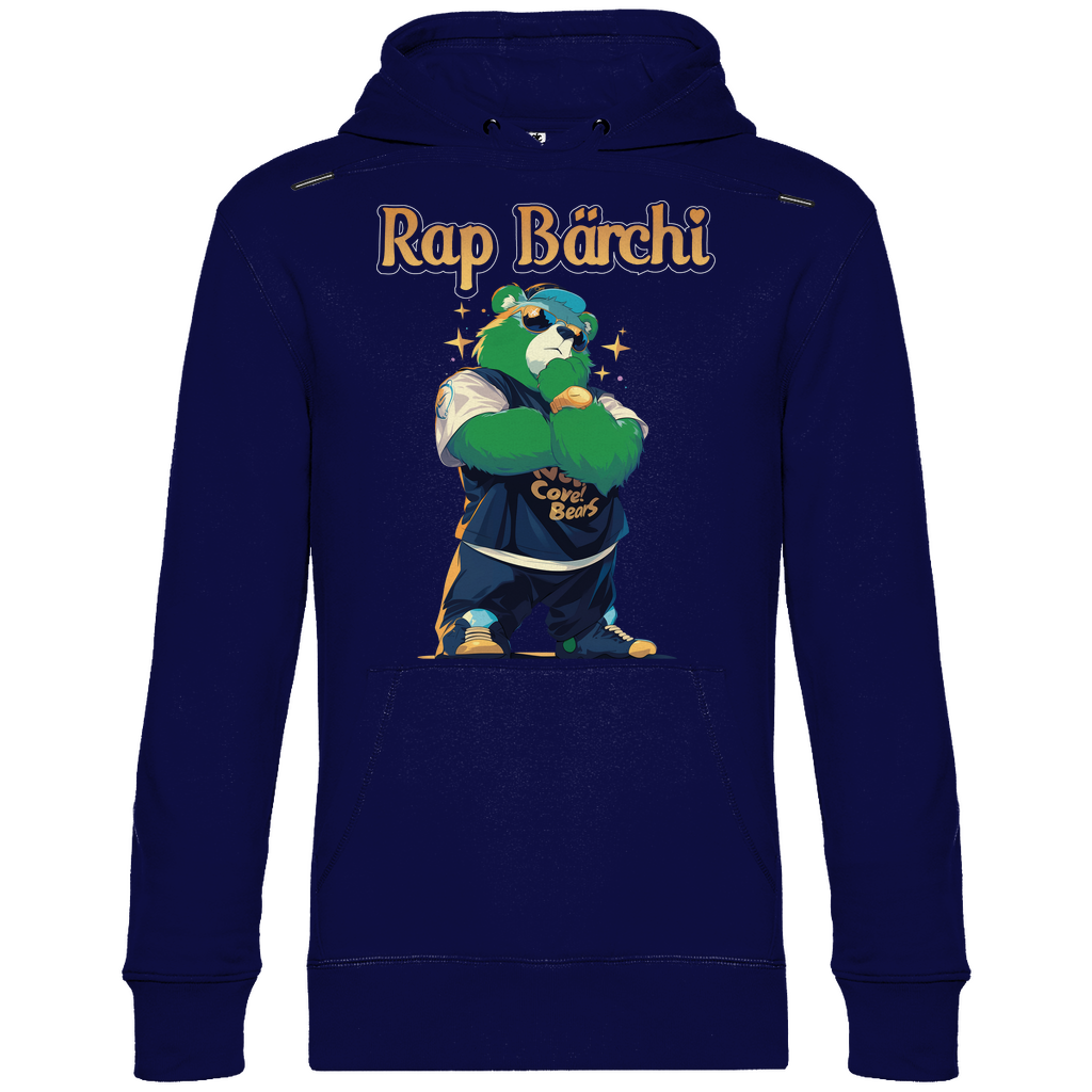 Rap Bärchi - Glücksbärchi - Unisex Hoodie Navy Blue