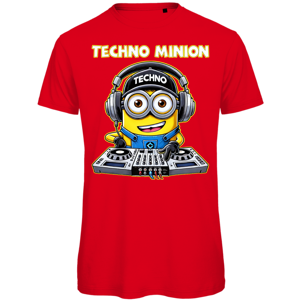 Techno Minion - Herren Premium Bio T-Shirt