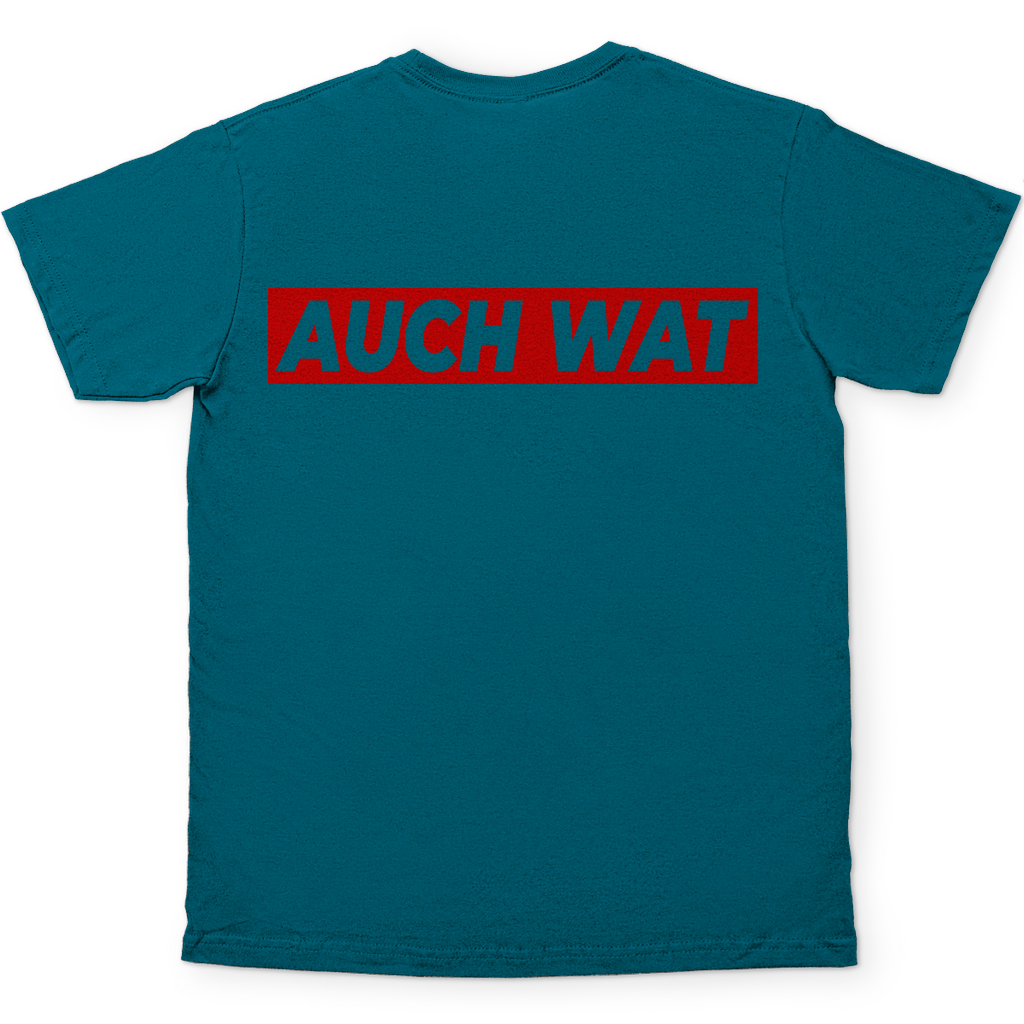 Hinten steht auch wat - Beidseitiger Druck - Herren Shirt