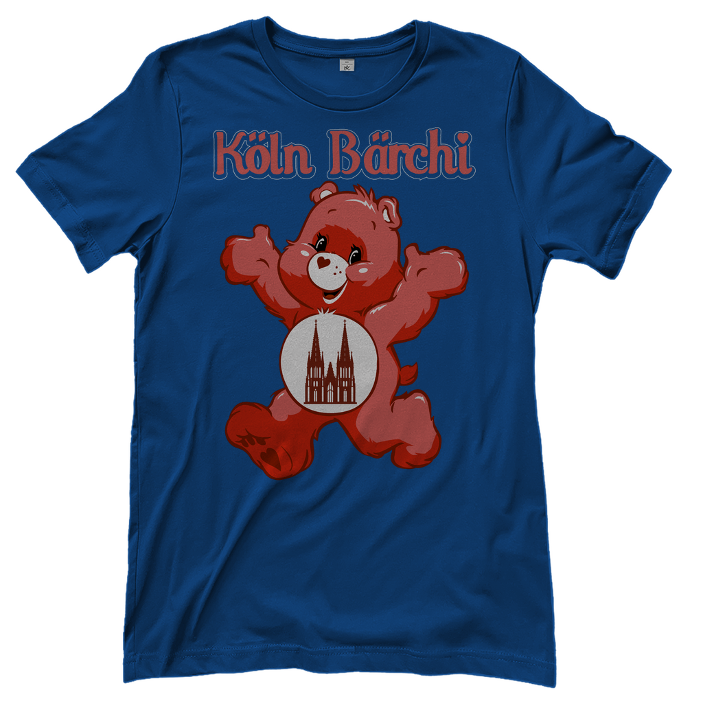 Köln Bärchi Rot - Glücksbärchi - Damenshirt Royal Blue