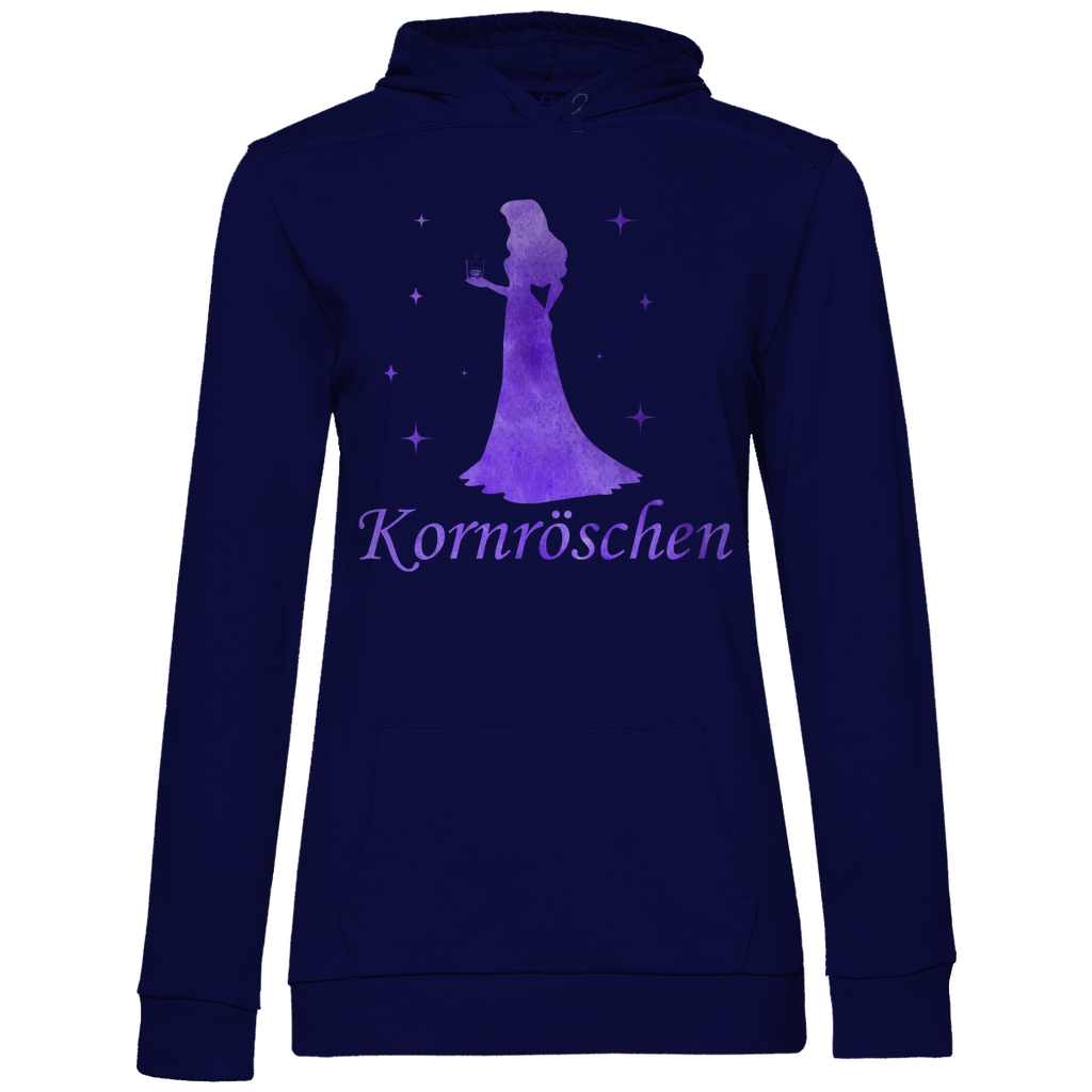 Kornröschen - Prinzessin Aquarell - Damen Hoodie Navy Blue