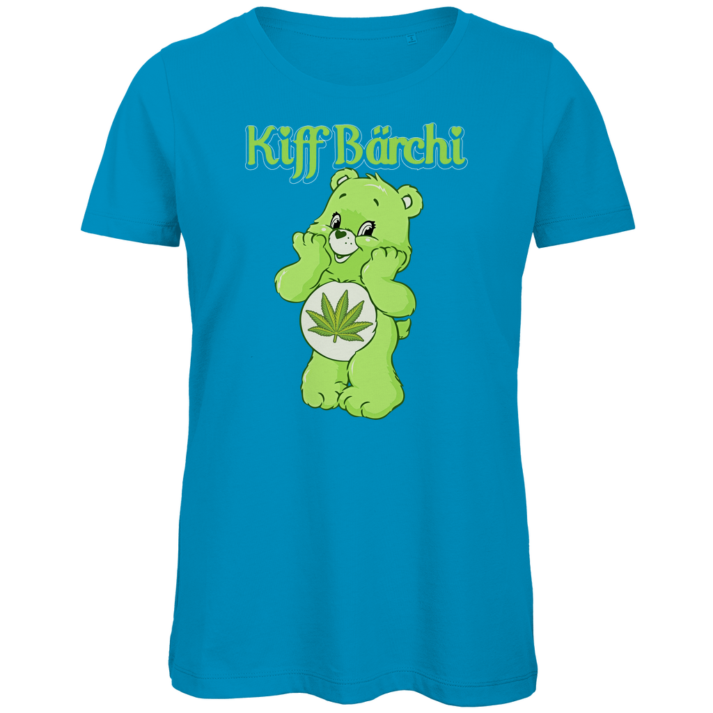 Kiff Bärchi - Glücksbärchi - Damen Premium Bio T-Shirt Atoll