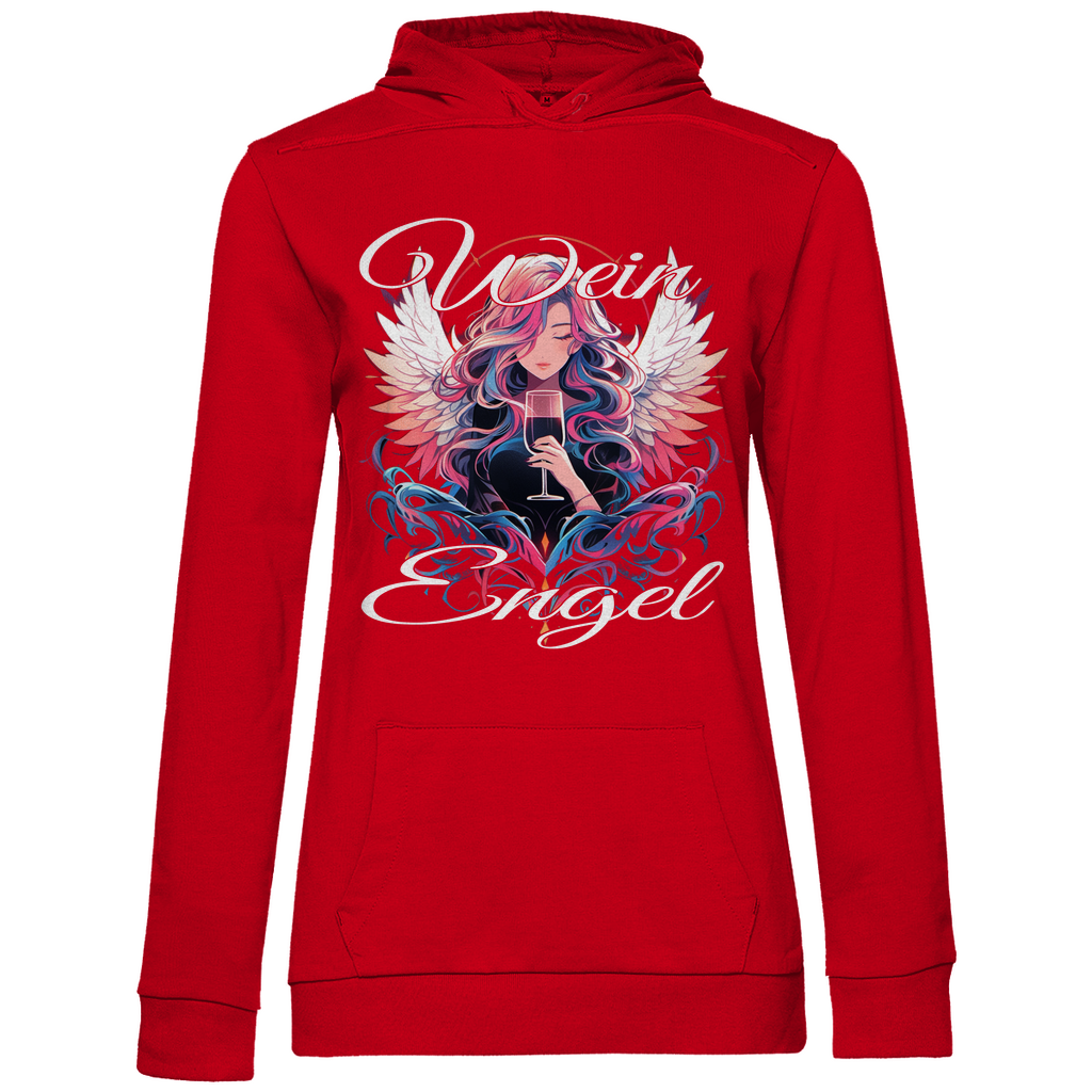 Wein Engel - Damen Hoodie