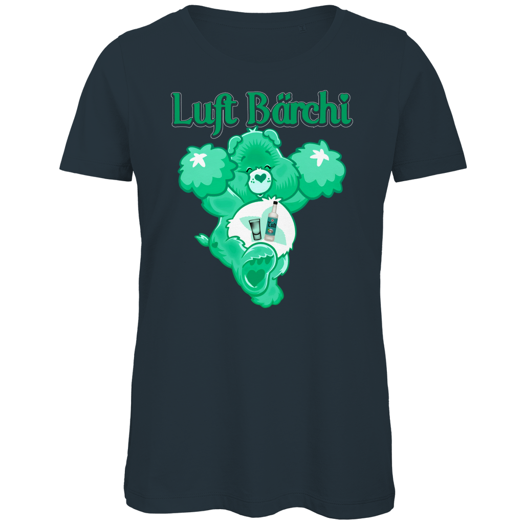 Luft Bärchi - Glücksbärchi - Damen Premium Bio T-Shirt Dark Grey