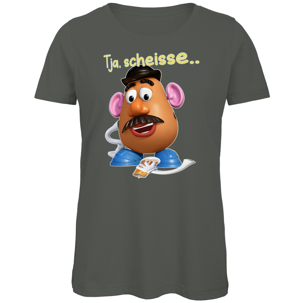 Tja, scheisse - Charlie Naseweis Toy Story - Damen Premium Bio T-Shirt Millennial Khaki