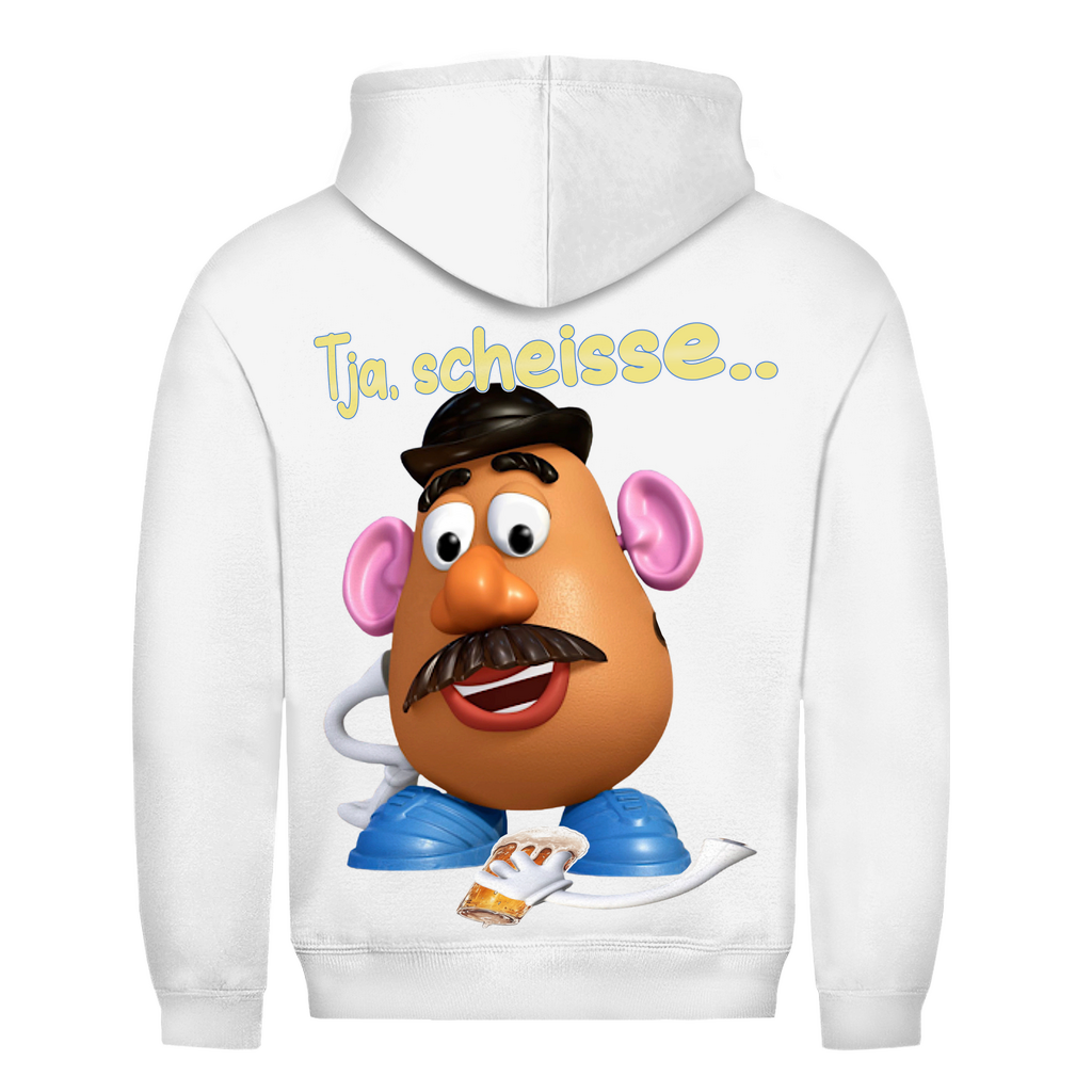 Tja, scheisse - Charlie Naseweis Toy Story - Herren Hoodie Arctic White