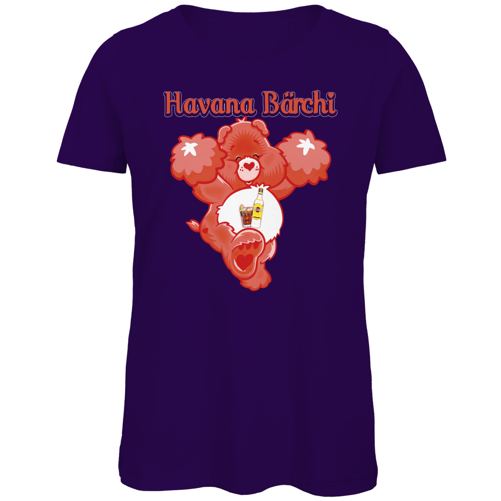 Havana Bärchi - Glücksbärchi - Damen Premium Bio T-Shirt Urban Purple