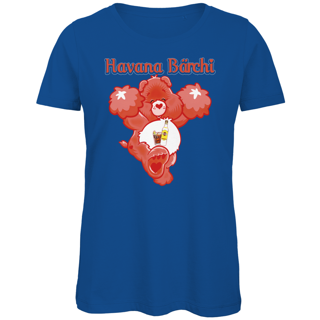 Havana Bärchi - Glücksbärchi - Damen Premium Bio T-Shirt Royal Blue