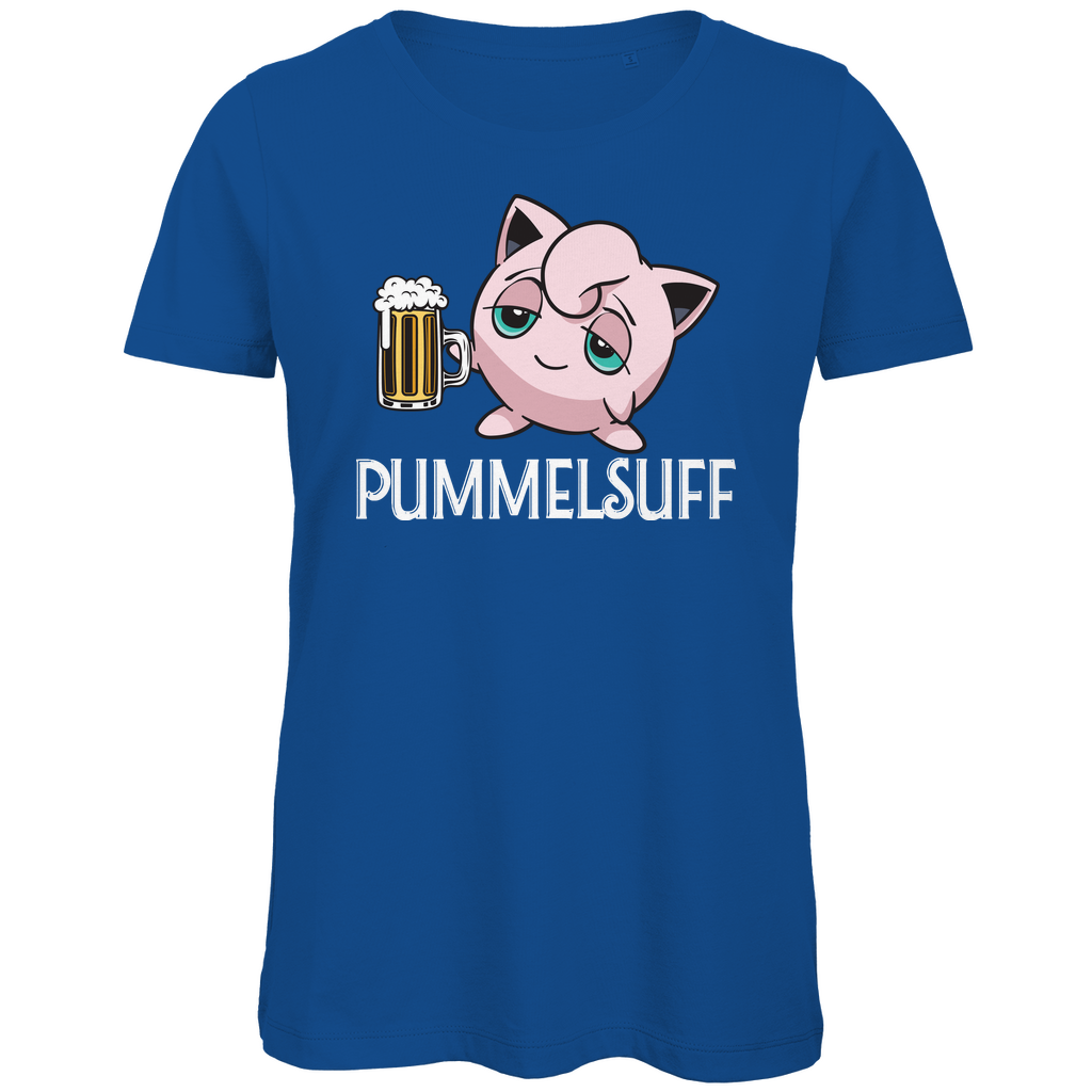 Pummelsuff Pummeluff - Damen Premium Bio T-Shirt Royal Blue