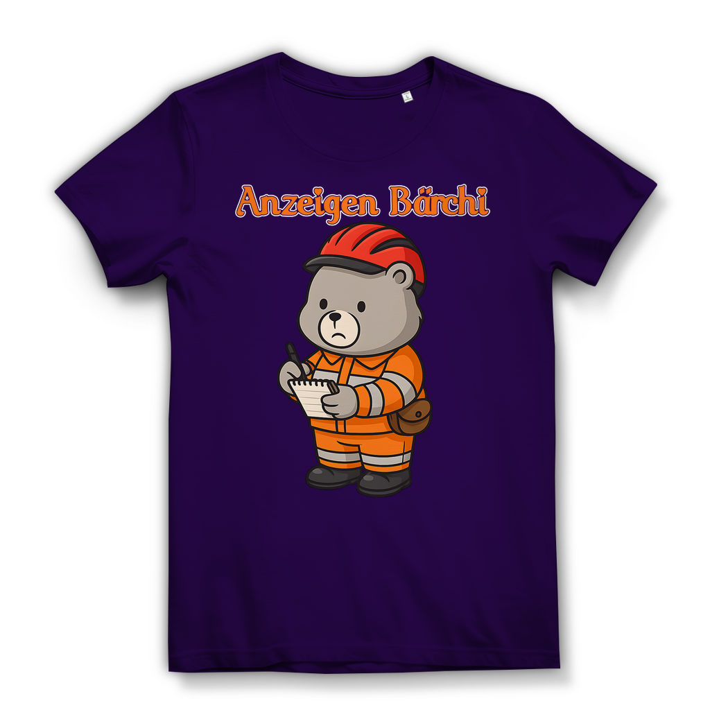 Anzeigen Bärchi - Glücksbärchi - Damen Premium Bio T-Shirt Urban Purple