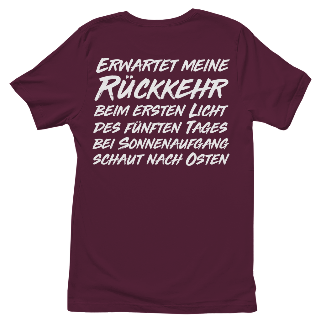 Ich gehe jetzt Lillet trinken - Beidseitiger Druck - Damenshirt