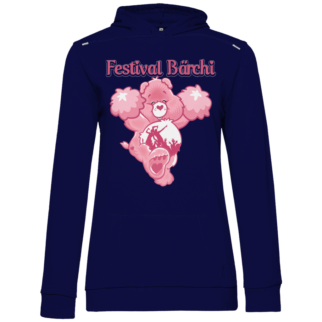 Festival Bärchi - Glücksbärchi - Damen Hoodie Navy Blue