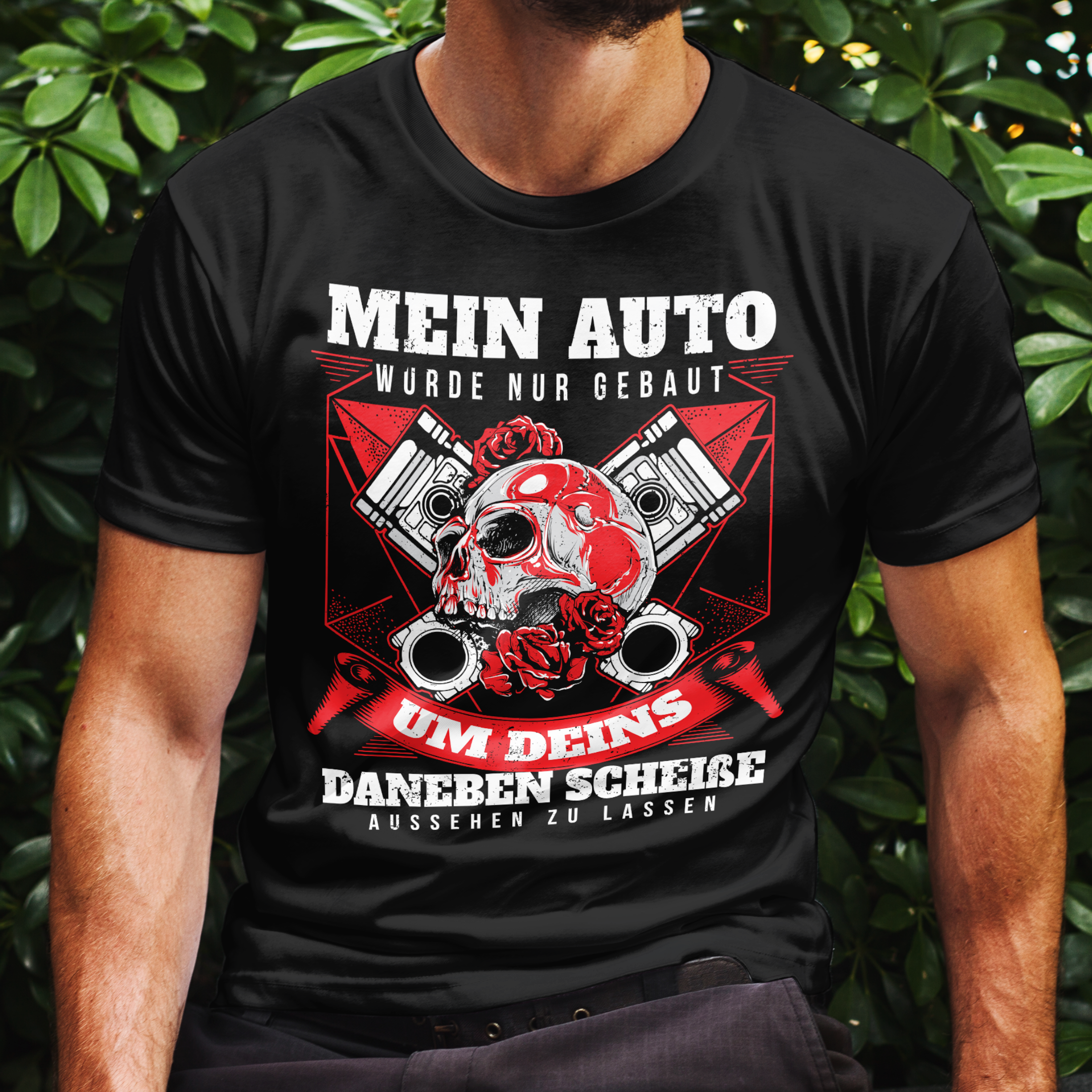 Tuner Shirt Männer – Provokanter Spruch für Autoliebhaber mit Ego JDM Showcar
