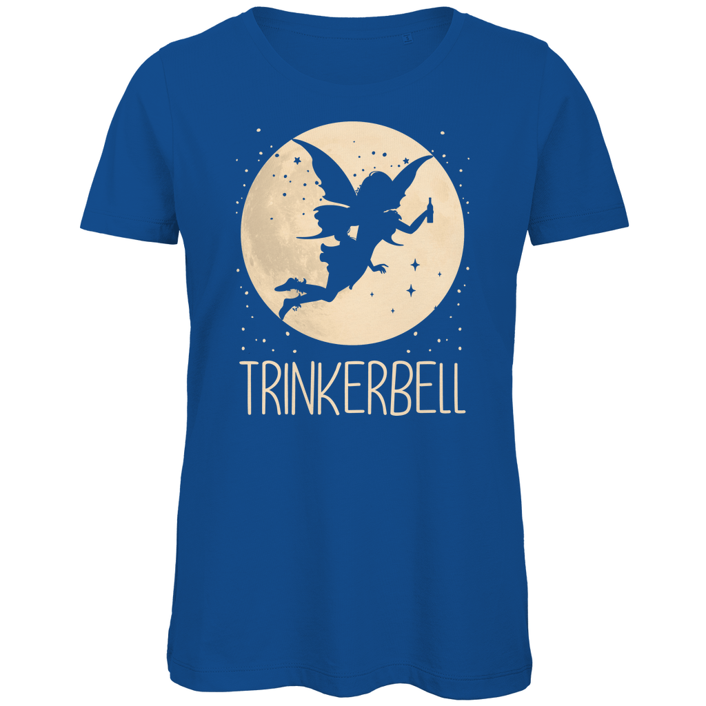 Mond Prinzessin - Trinkerbell - Damen Premium Bio T-Shirt Royal Blue