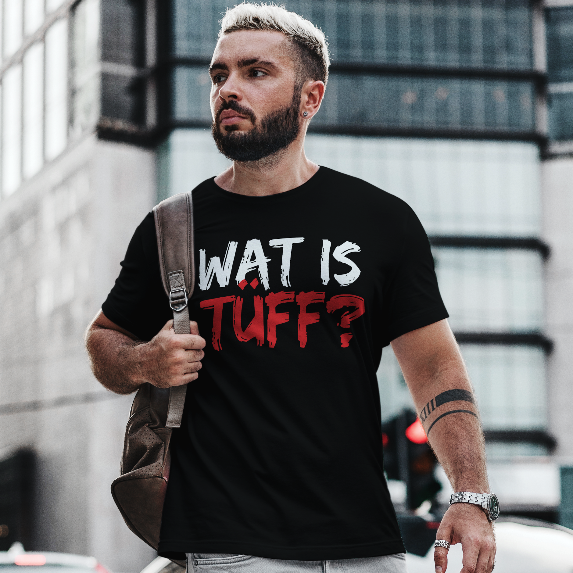 Ruhrpott Autofan Shirt Männer – WAT IS TÜFF? Lustiges Anti TÜV Herren T-Shirt