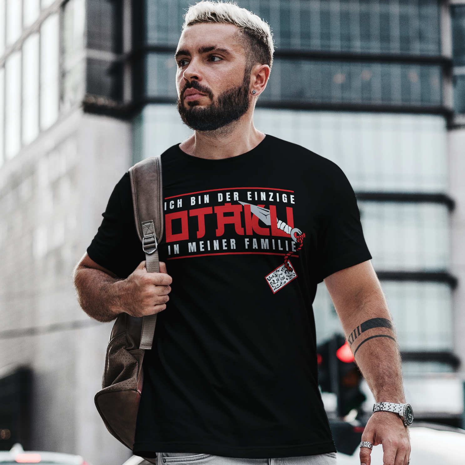 Otaku Shirt Männer – Ich bin der einzige Anime Fan in meiner Familie T-Shirt