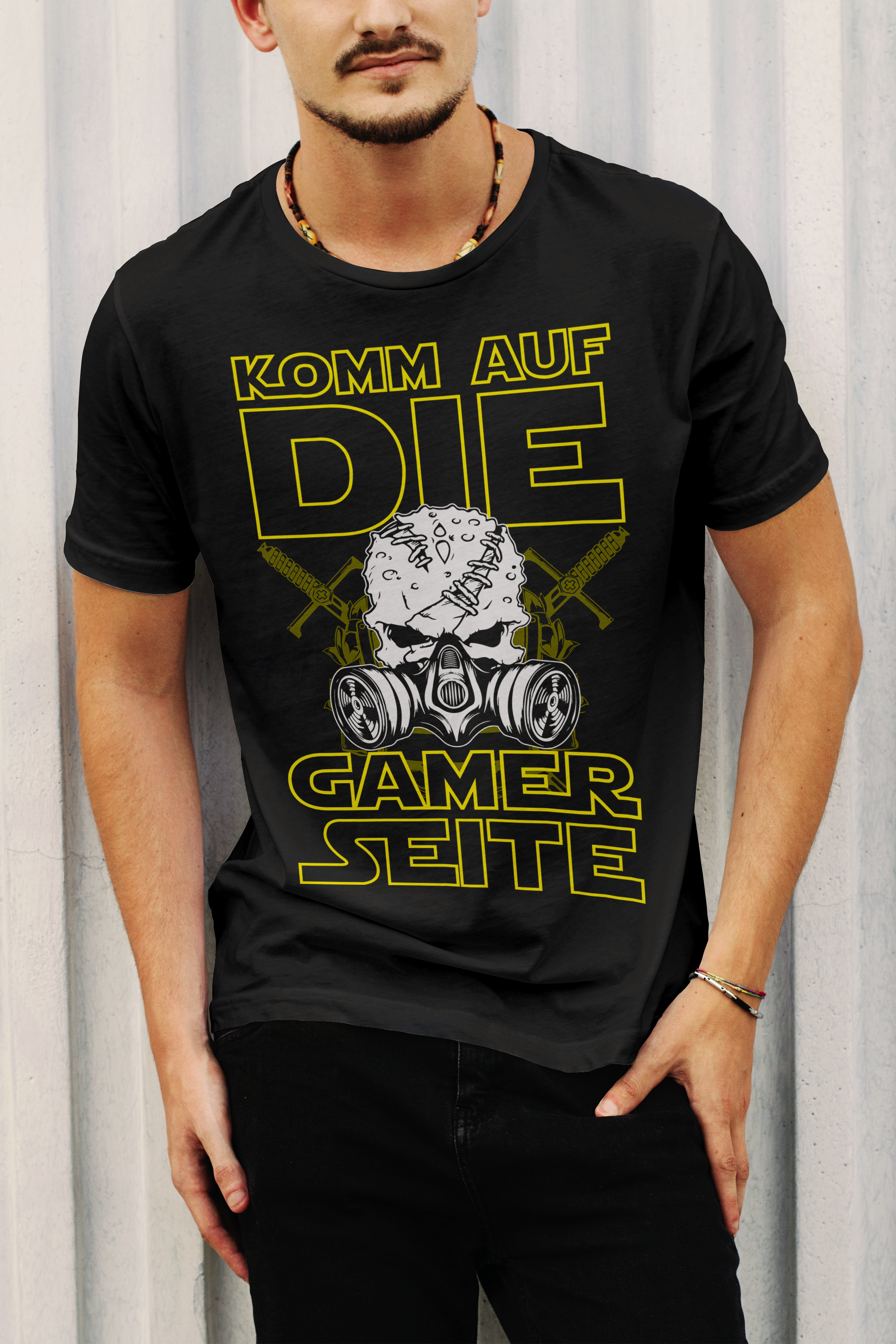 Komm auf die Gamer Seite Shirt – für Videospiel Zocker Gaming Games