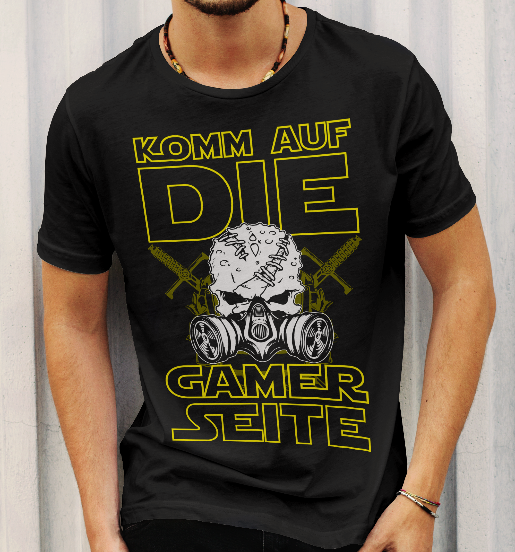 Komm auf die Gamer Seite Shirt – für Videospiel Zocker Gaming Games